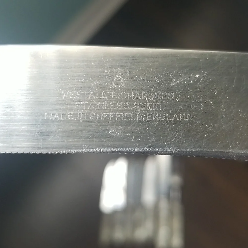 Set of 8 Westall Richardson vintage knives